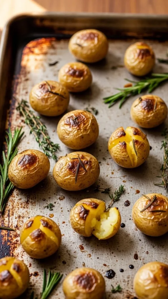 Herb Roasted Baby Potatoes