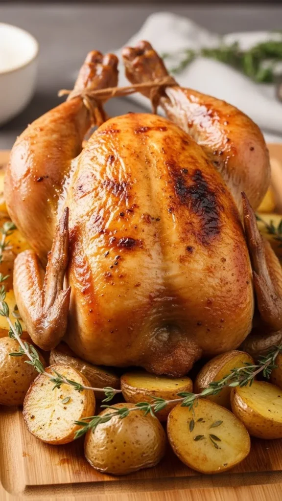 Herb-Roasted Whole Chicken