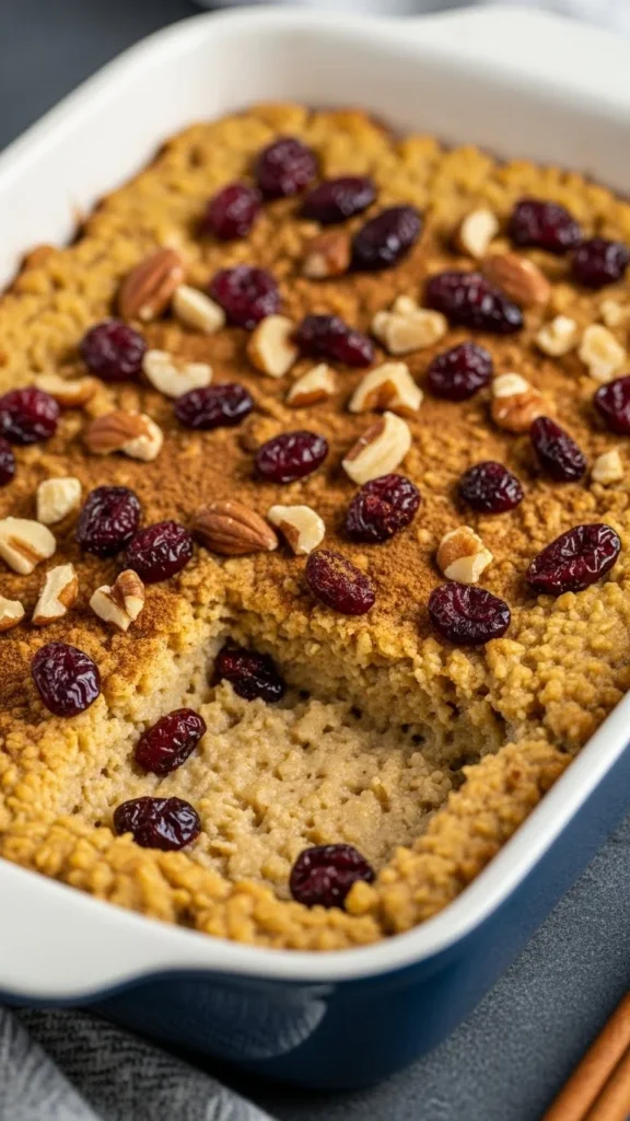 Holiday Baked Oatmeal
