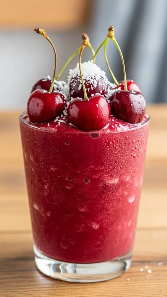Holiday Cherry Smoothie