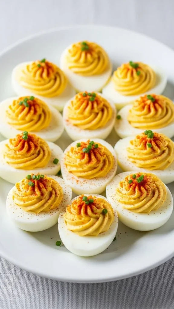 Holiday Deviled Eggs