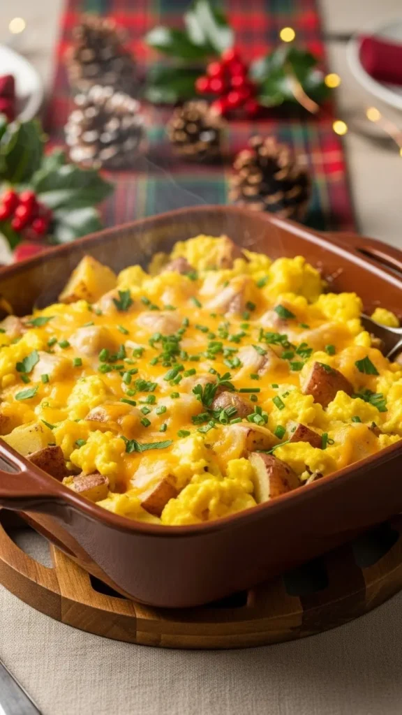 Holiday Herb Potato Egg Bake