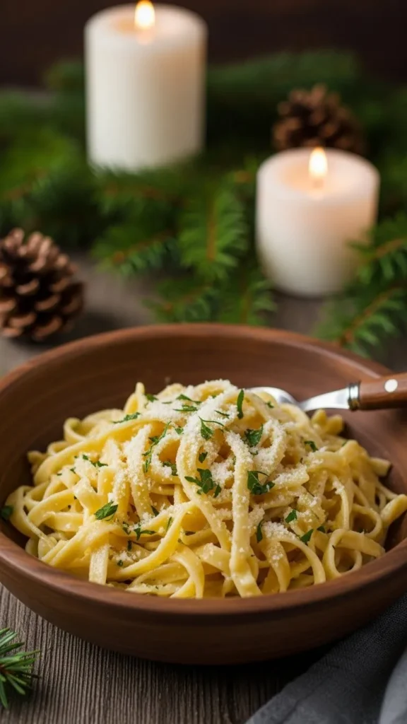  Holiday Parmesan Butter Noodles