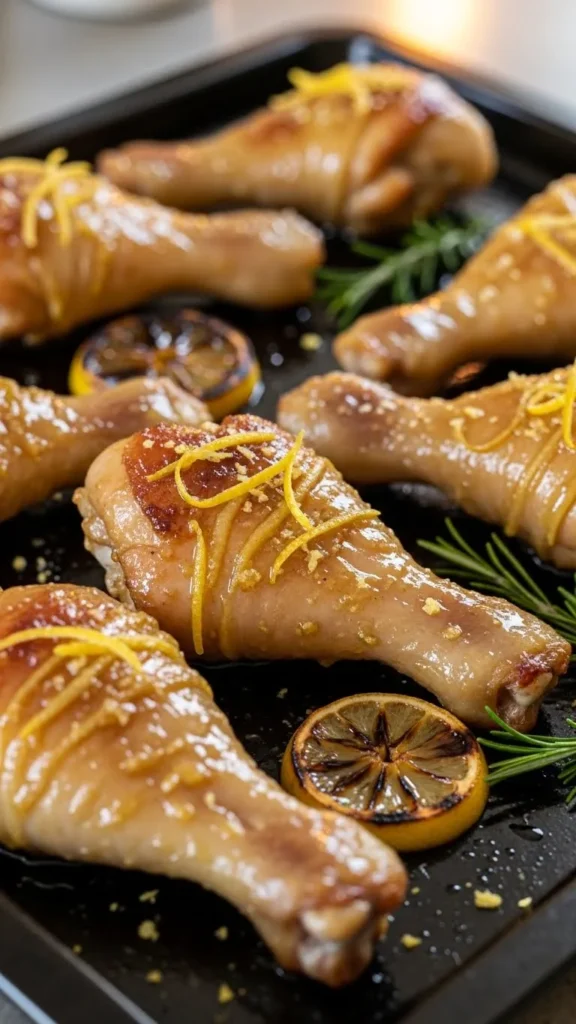 Honey-Lemon Chicken Drumsticks