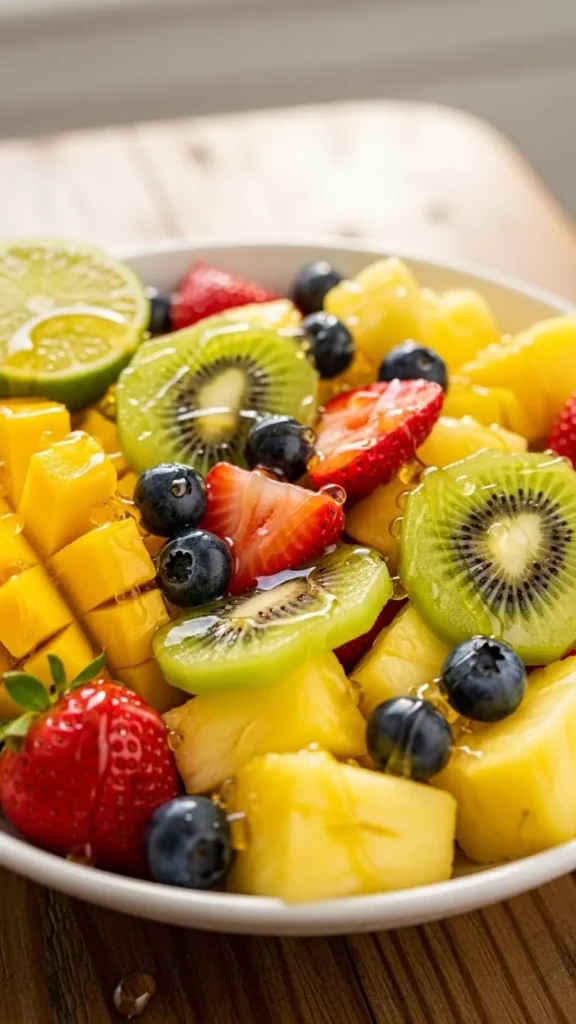 Honey Lime Fruit Salad