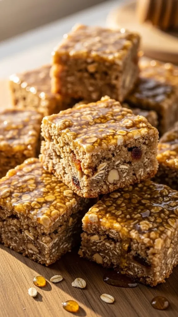 Honey Oat Bars