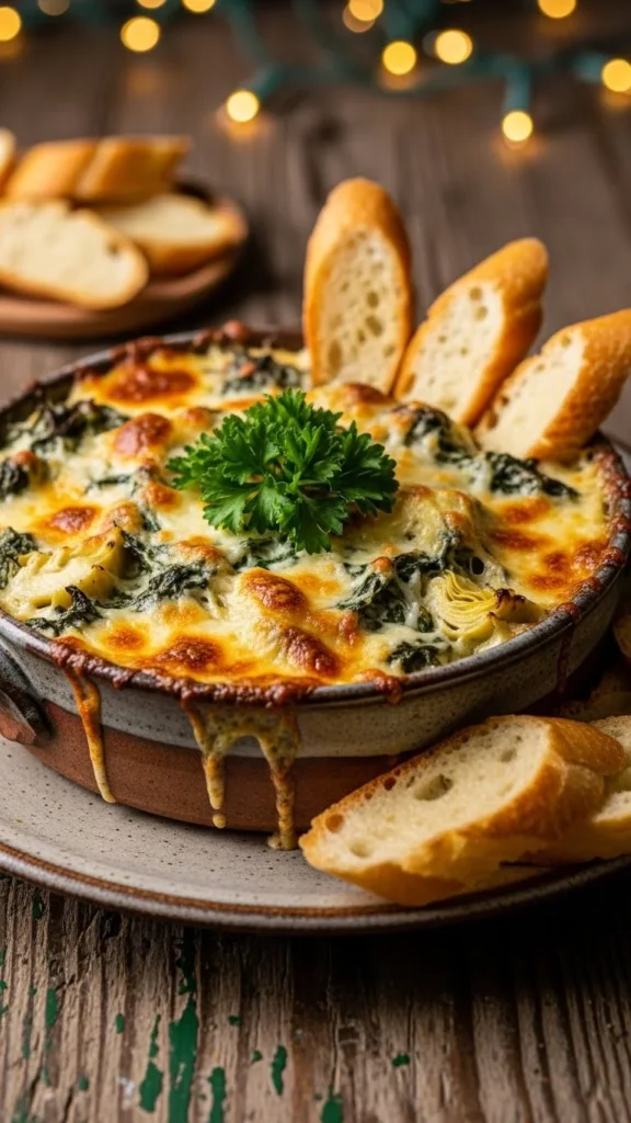 Hot Spinach Artichoke Dip