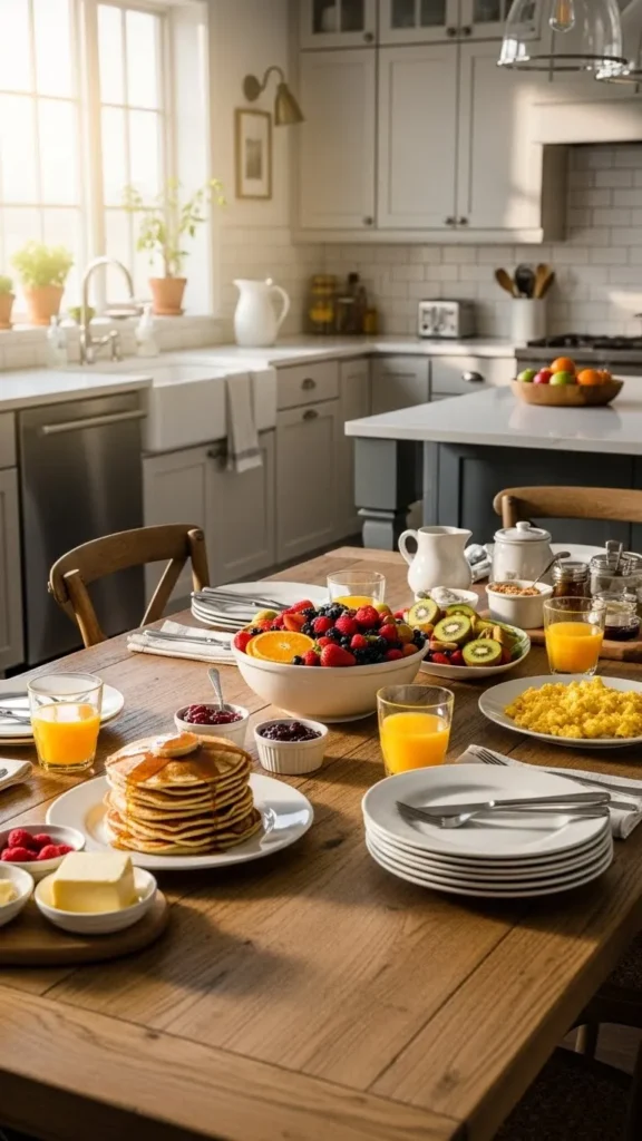 How to make breakfast for family