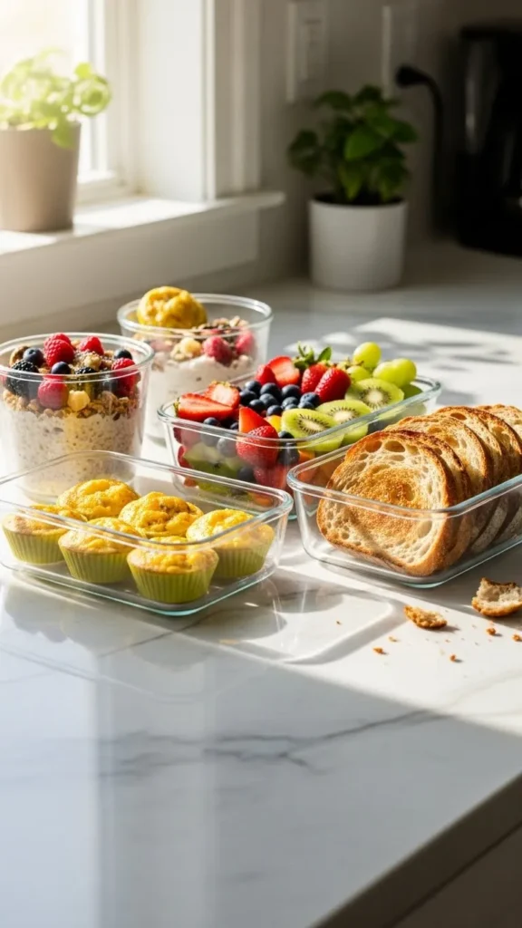How to make breakfast meal prep
