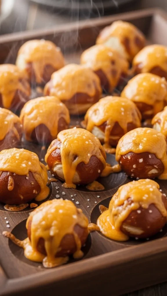 Irish Cheddar Pretzel Bites