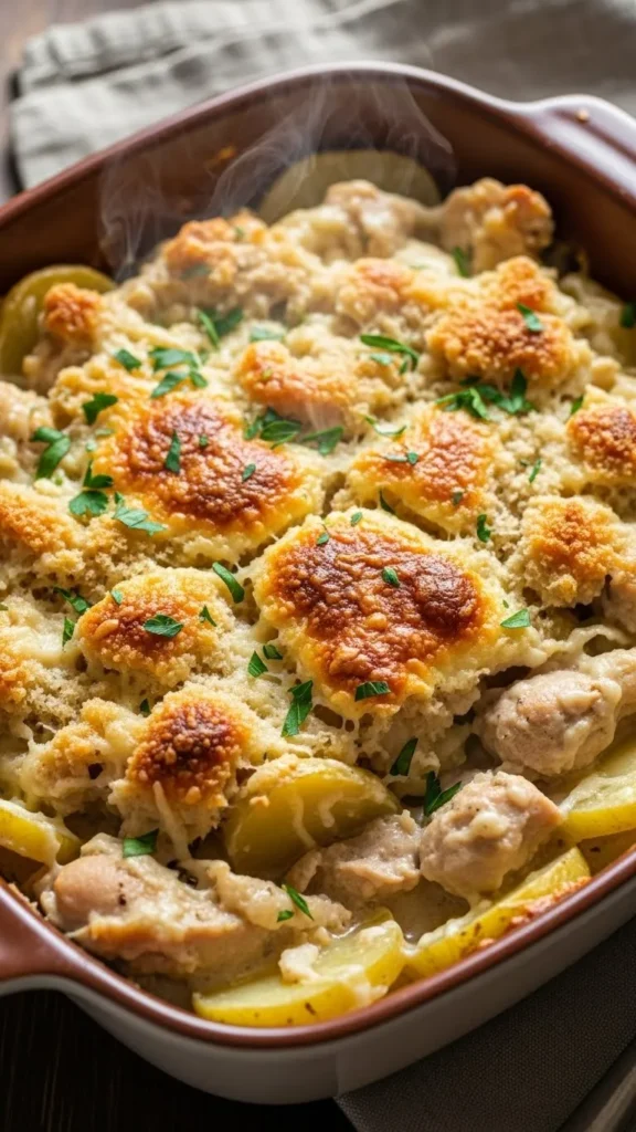 Irish Chicken and Potato Casserole