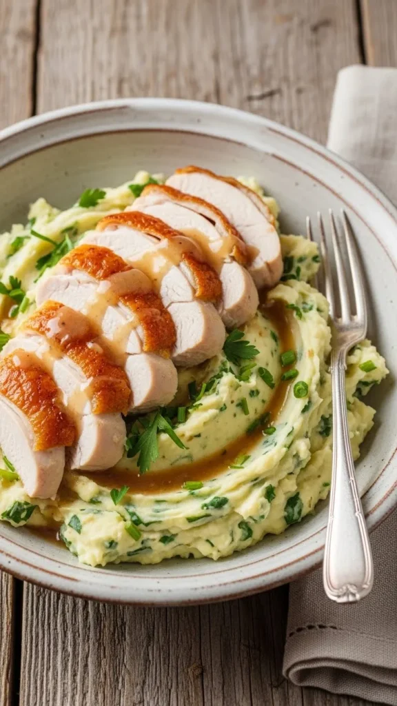 Irish Colcannon with Chicken