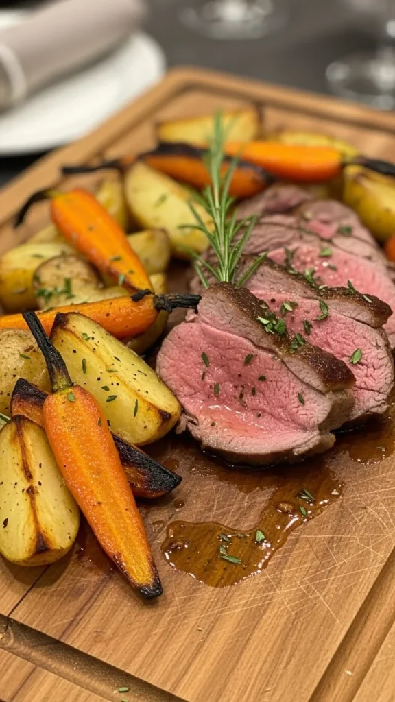 Irish Lamb and Root Vegetable Roast