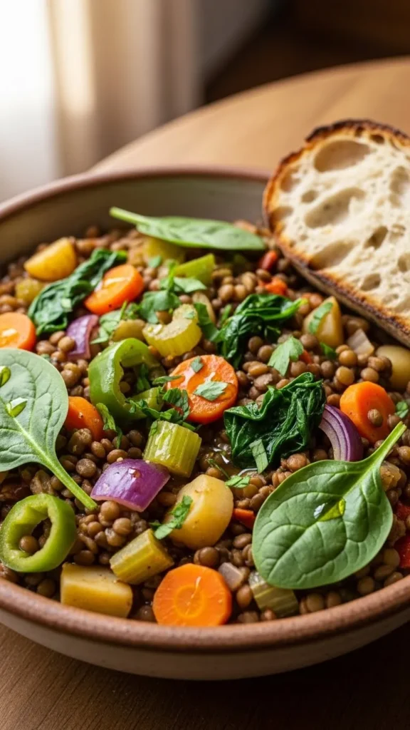 Irish Lentil and Vegetable Stew