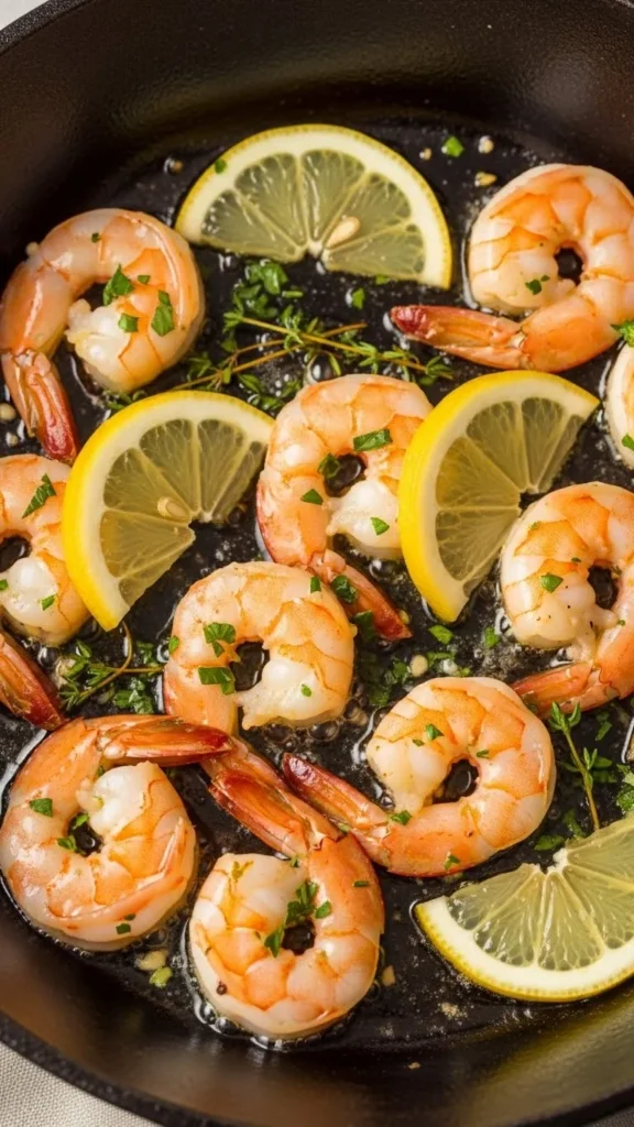 Keto Garlic Butter Shrimp