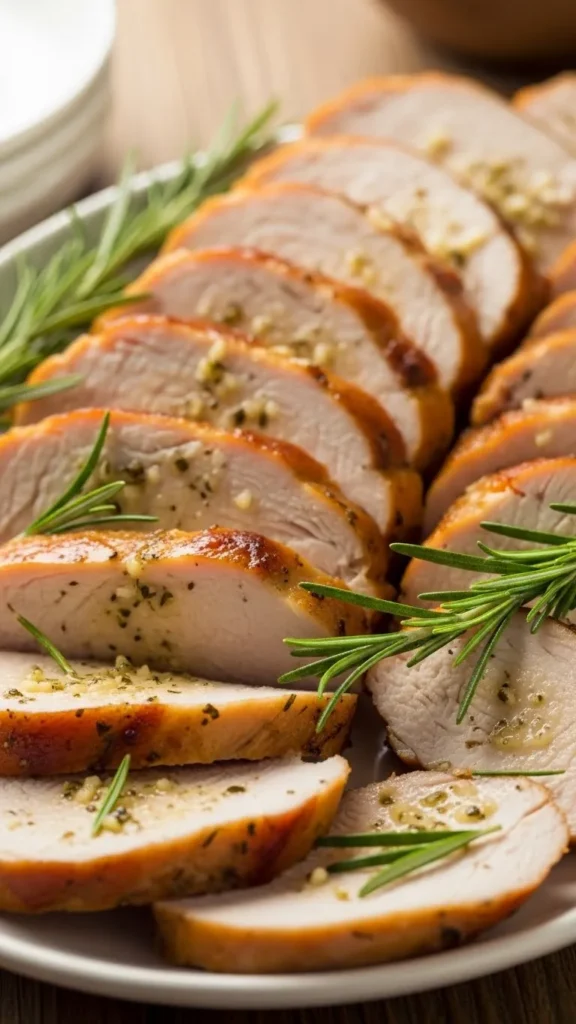  Keto Garlic Herb Turkey Breast