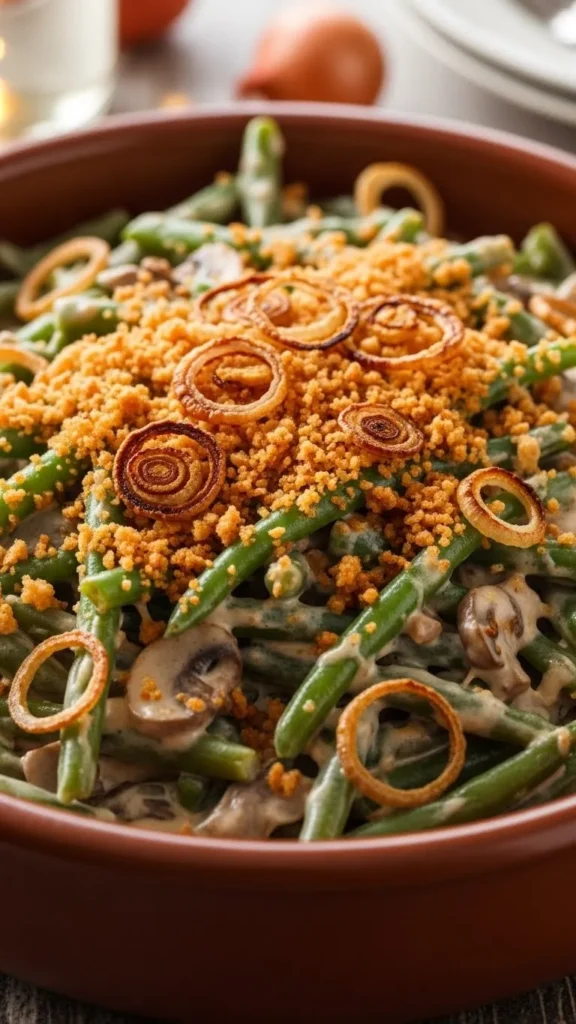Keto Green Bean Casserole