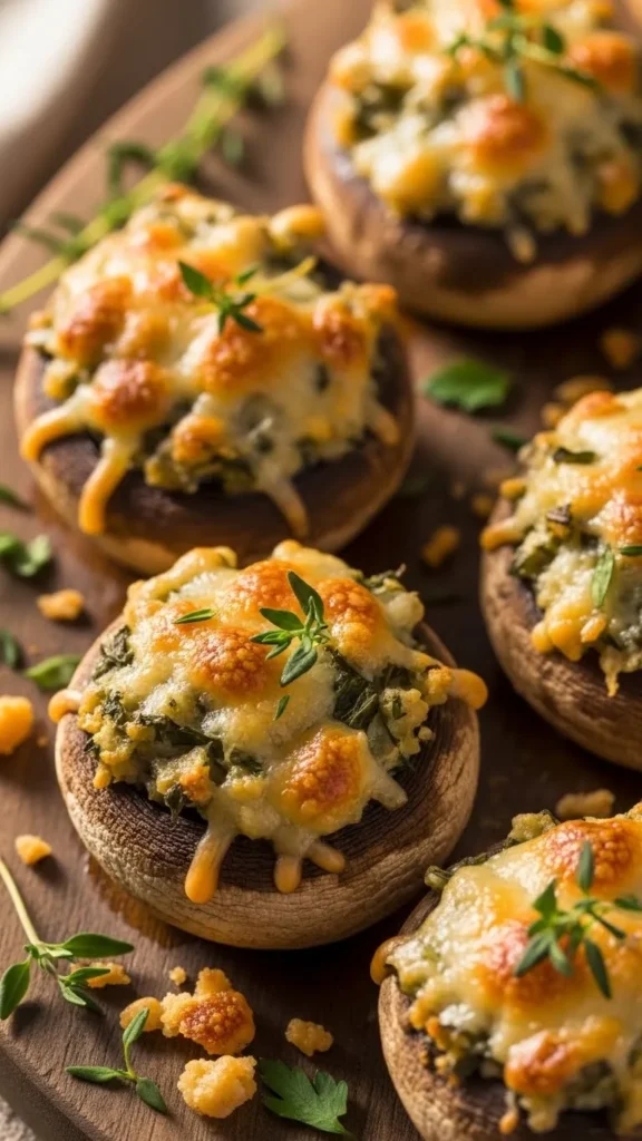 Keto Stuffed Mushrooms