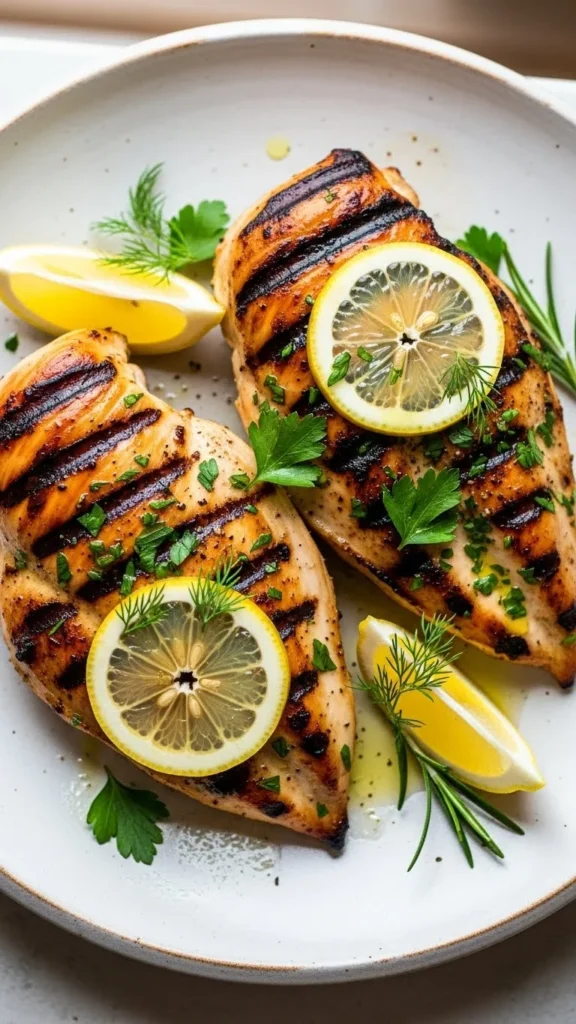 Lemon Herb Grilled Chicken