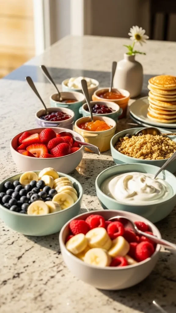 Let Kids Build Their Own Breakfast