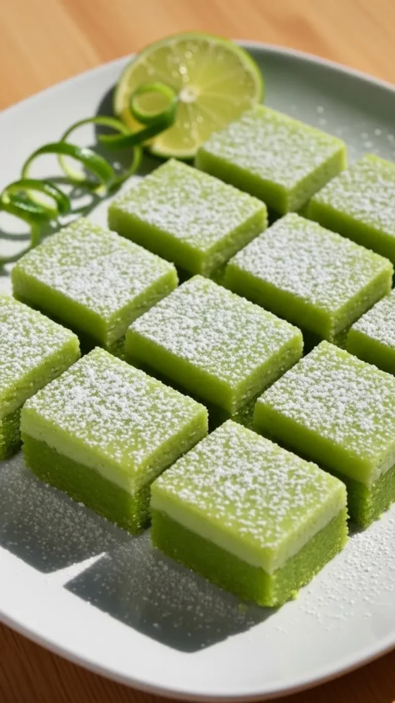 Lime Sugar Bars