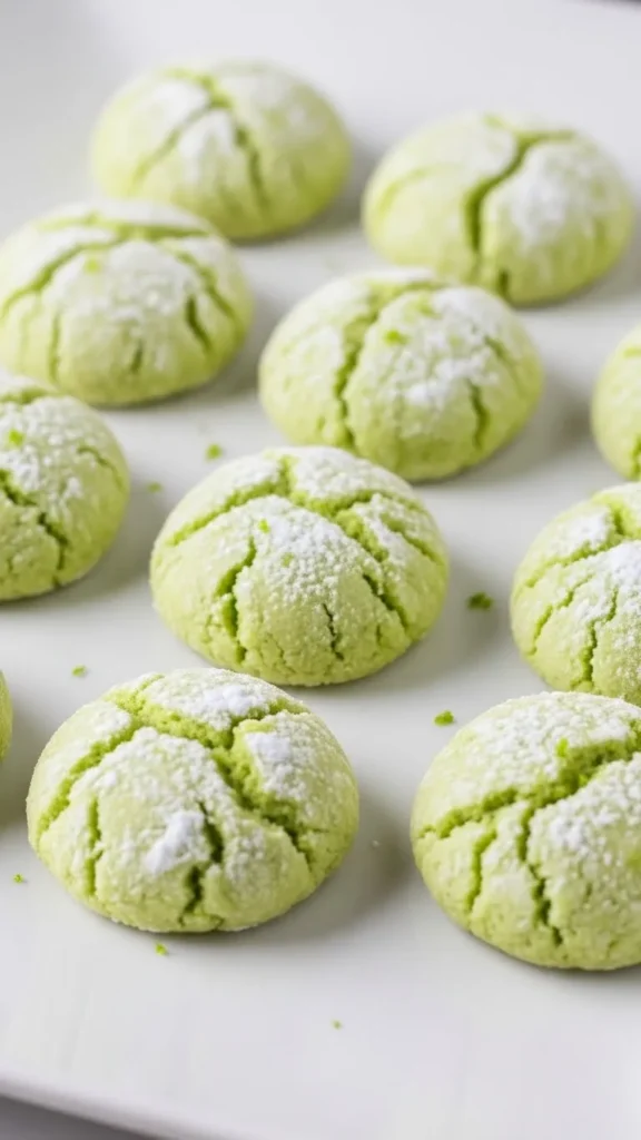  Lime Sugar Cookies
