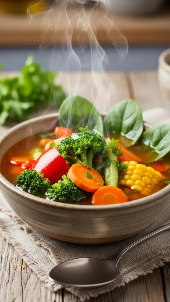 Loaded Vegetable Soup