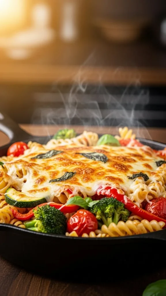 Loaded Veggie Pasta Bake
