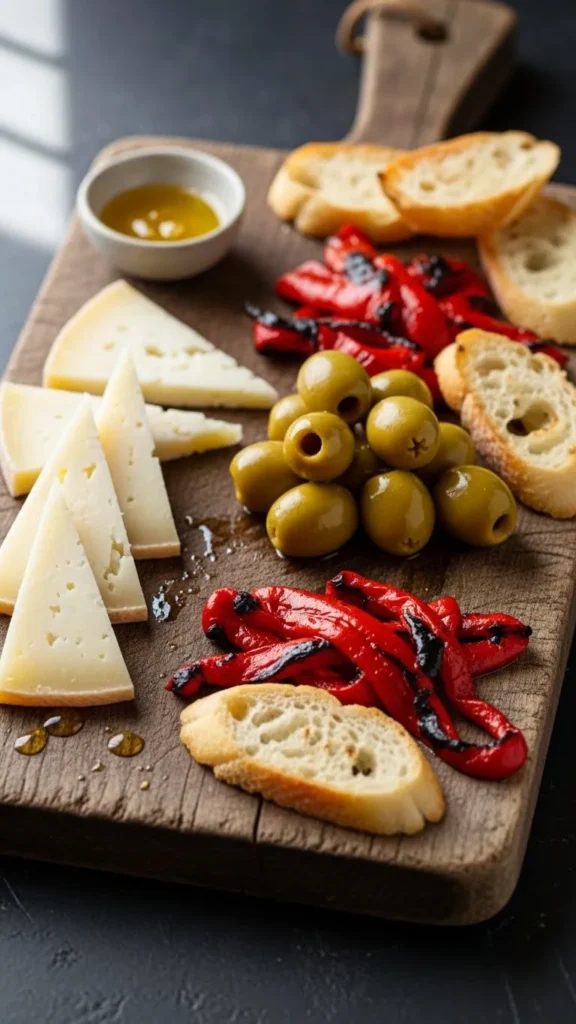 Manchego & Olive Spanish Board
