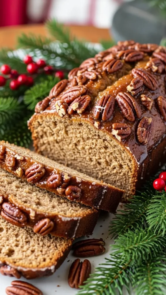 Maple Pecan Christmas Loaf