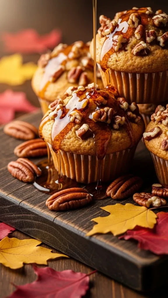 Maple Pecan Muffins