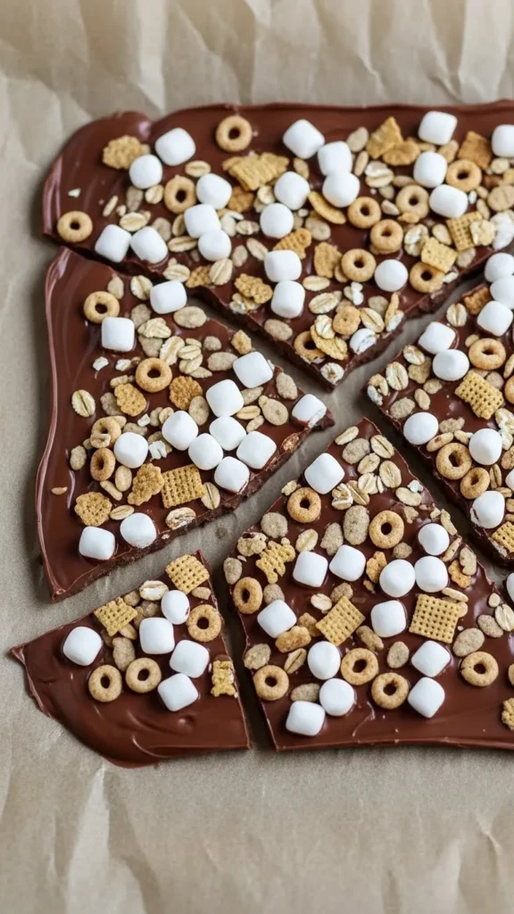 Marshmallow Crunch Bark
