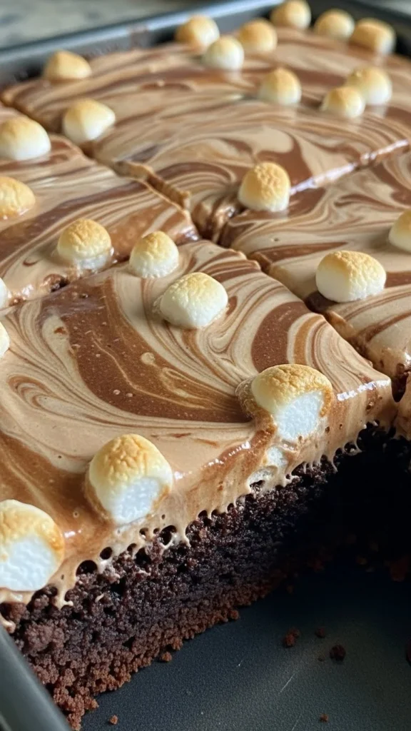 Marshmallow Fudge Brownies
