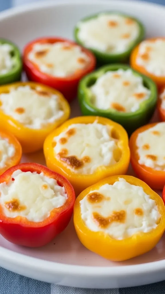 Mini Stuffed Sweet Peppers