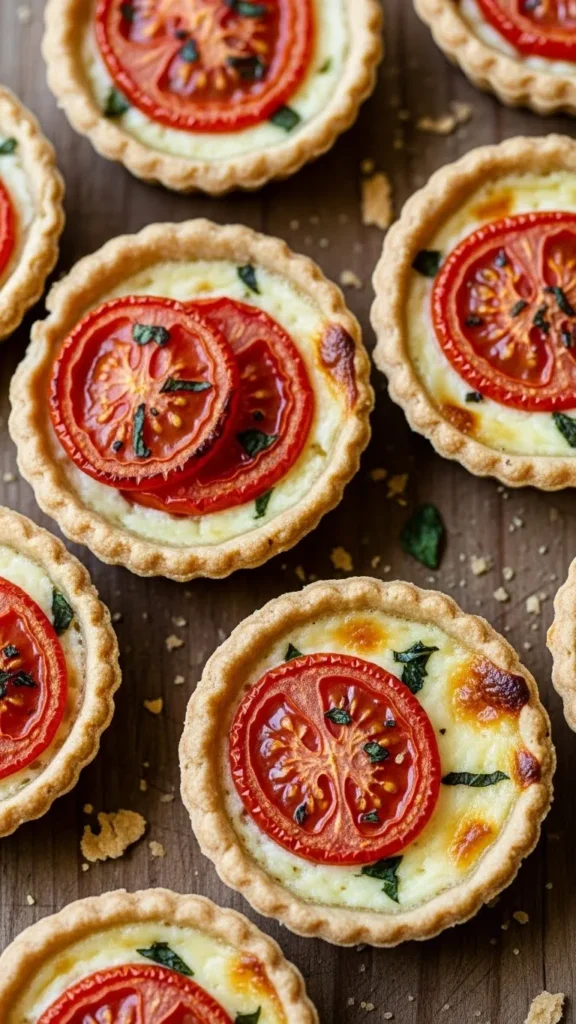  Mini Tomato Cheese Tarts