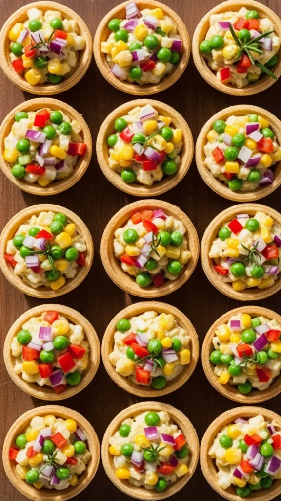 Mini Veggie Tartlets