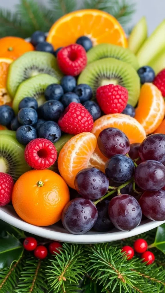 Mixed Fruit Christmas Salad
