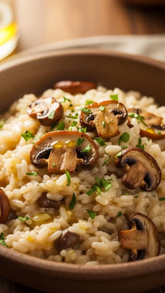 Mushroom Risotto
