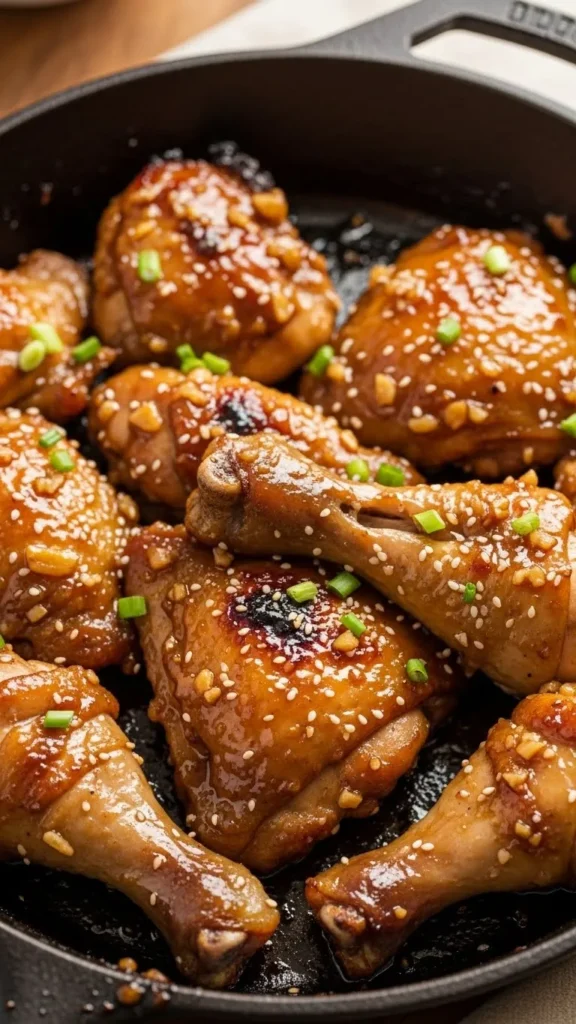 One-Pan Honey Garlic Chicken