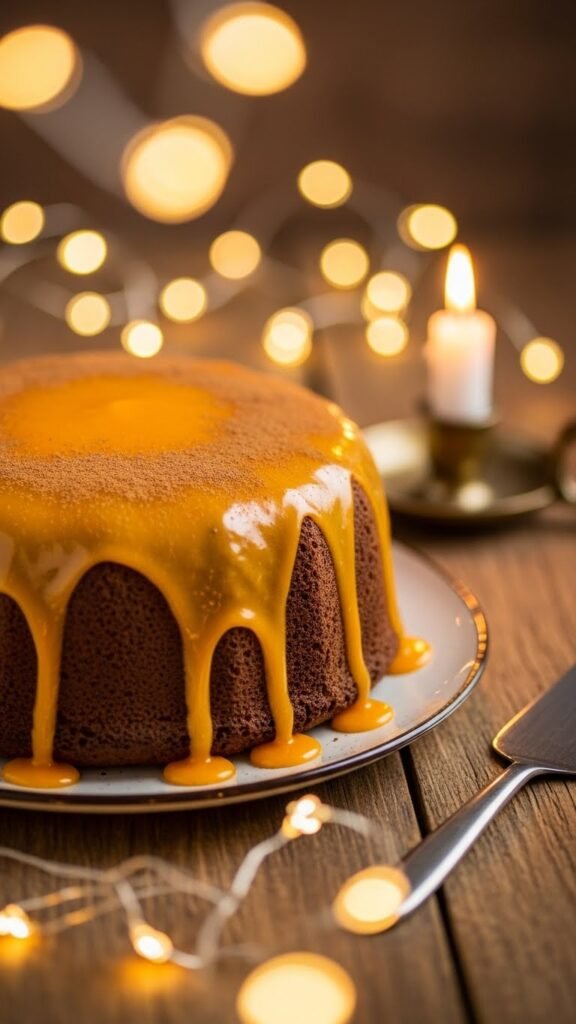 Orange Spice Christmas Cake