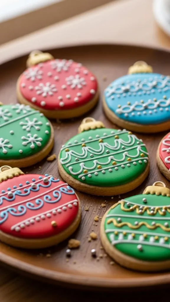 Ornament Ball Cookies