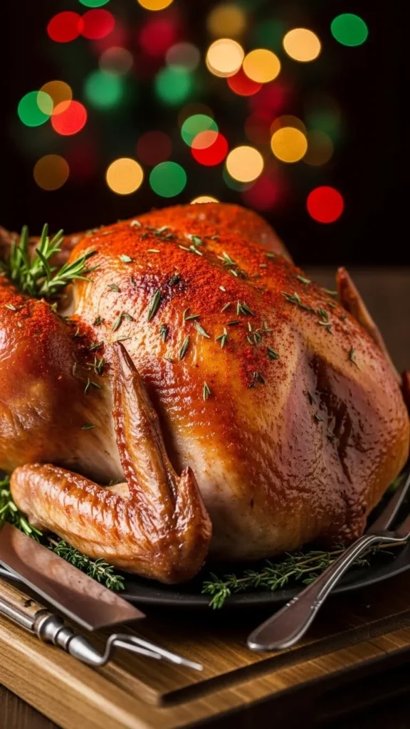 Paprika-Herb Roasted Turkey
