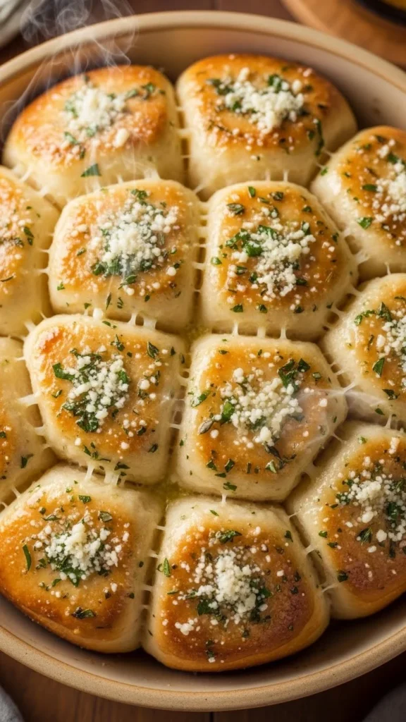 Parmesan Herb Pull-Apart Bread