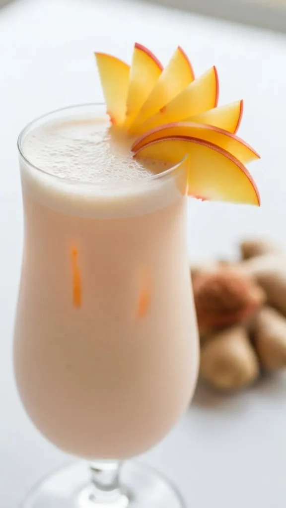 Peach Ginger Refresher