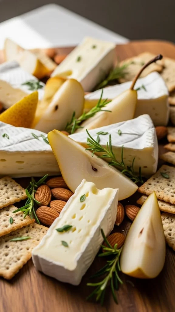  Pear, Brie & Almond Board