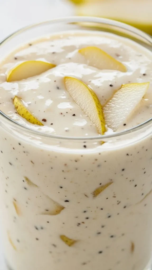 Pear & Vanilla Smoothie