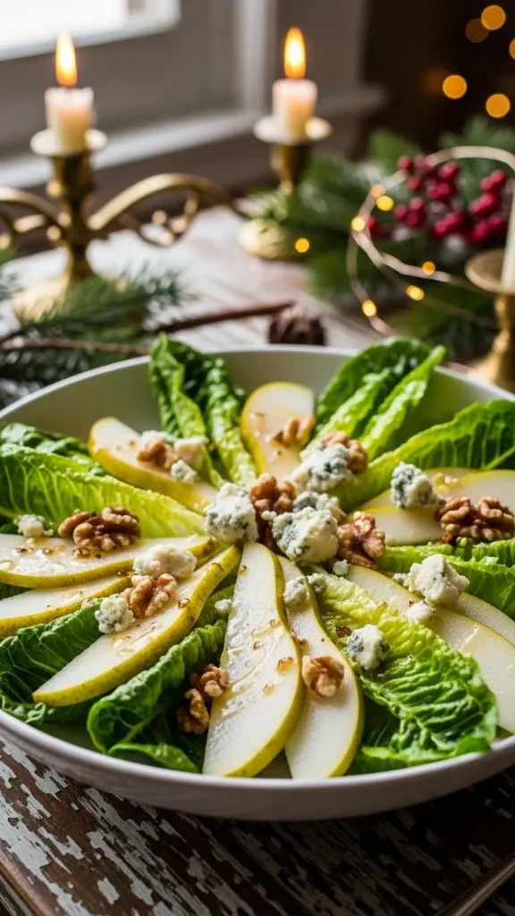 Pear & Walnut Christmas Salad