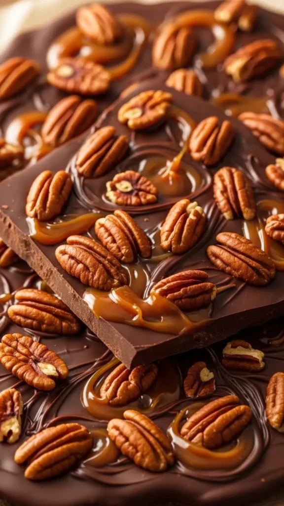 Pecan Caramel Bark