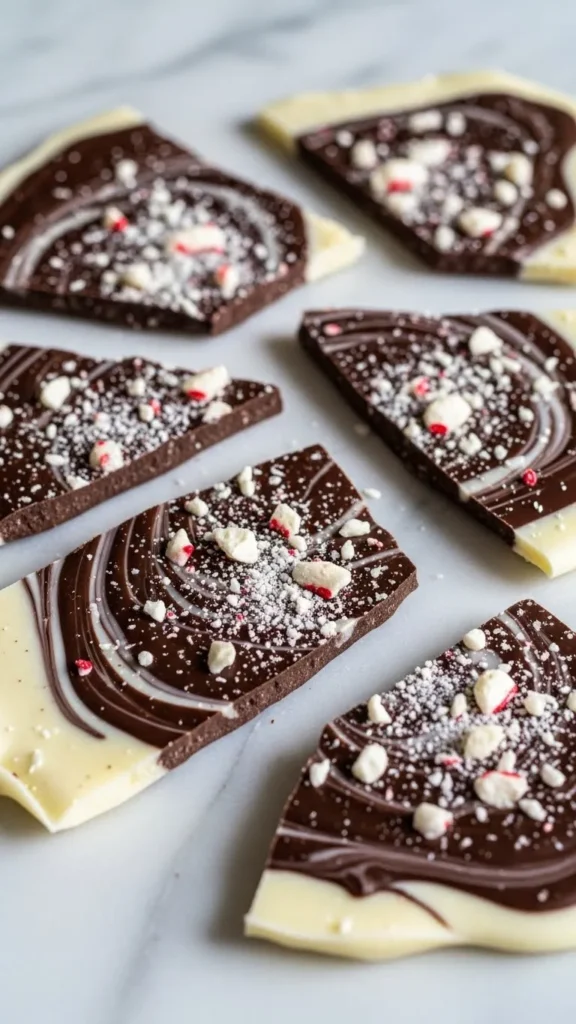 Peppermint Chocolate Bark