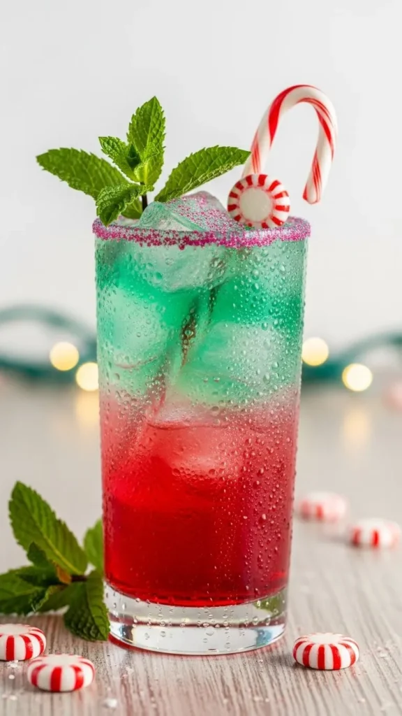 Peppermint Sparkle Refresher
